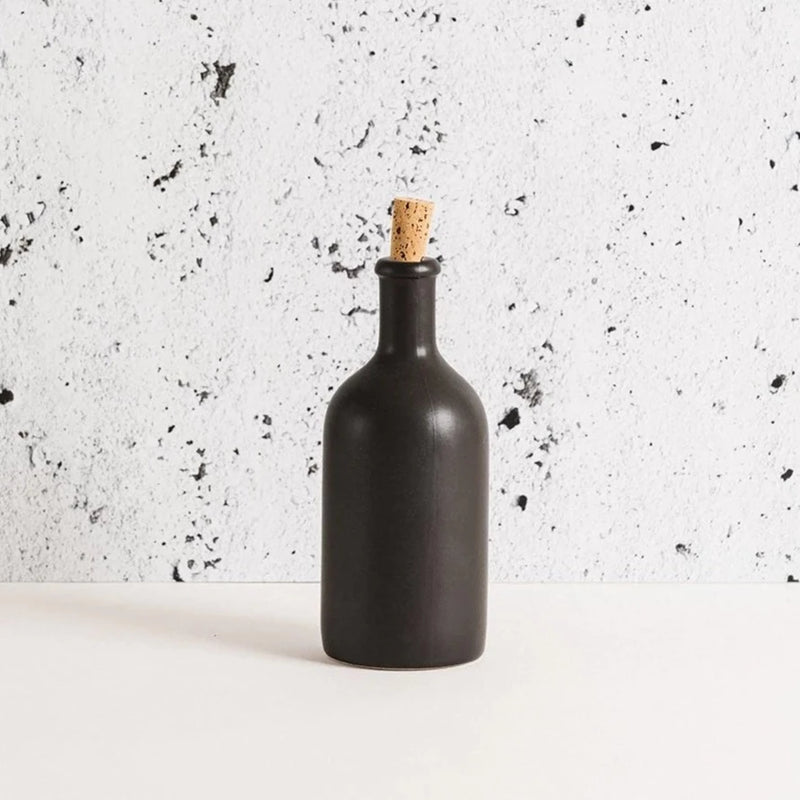 Stoneware Olive Oil Bottle