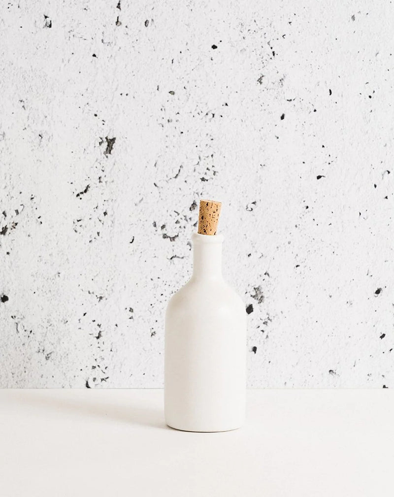 Stoneware Olive Oil Bottle