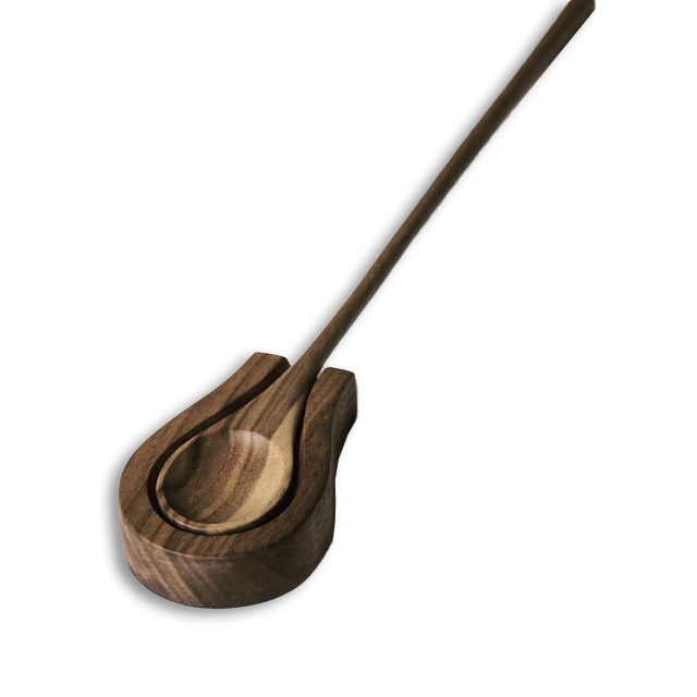 Cooking Spoon with Holder