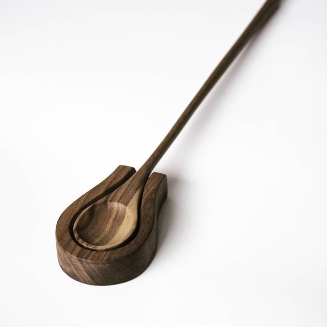 Cooking Spoon with Holder