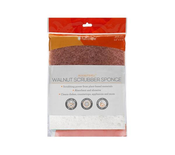 Full Circle - Walnut Scrubber Sponge