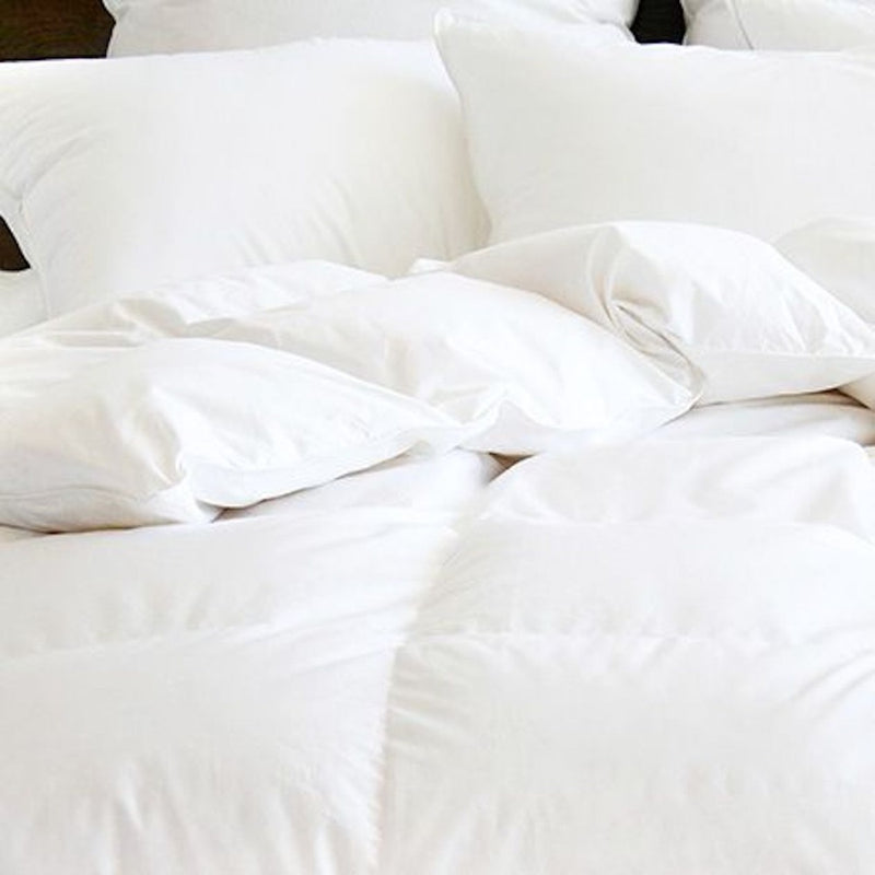 White Down Duvet - 550 Loft Duck Down