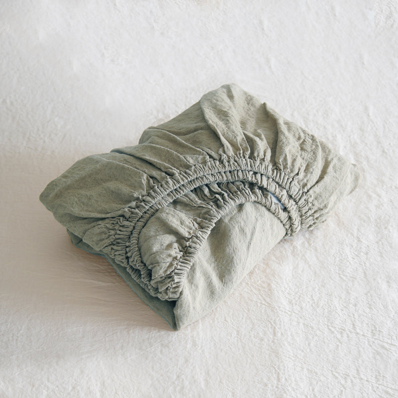 Luxury Linen Fitted Sheet