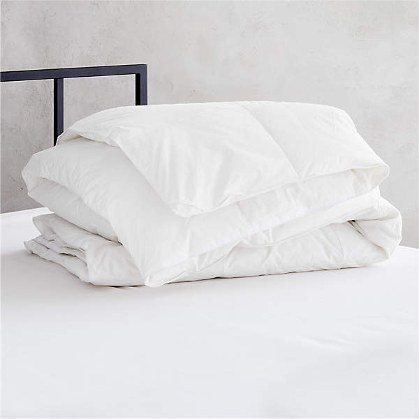 White Down Duvet - 650 Loft White Goose Down